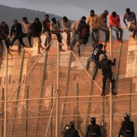 More Than 200 Would-Be Migrants Attempt To Jump Melilla Border Fence